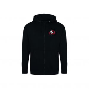 Veste zipée BMX noir